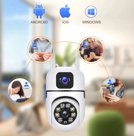 V380 Pro Dual Lens Mini PTZ Camera